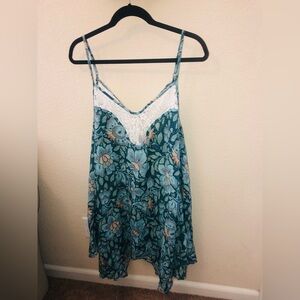 NWT Anthropologie Lace Inset Scarf Dress
